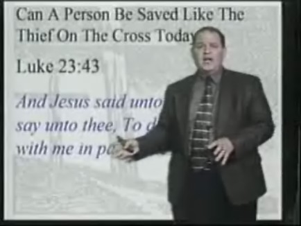 Thief-On-The-Cross-Salvation? Sinner's Prayer Salvation?